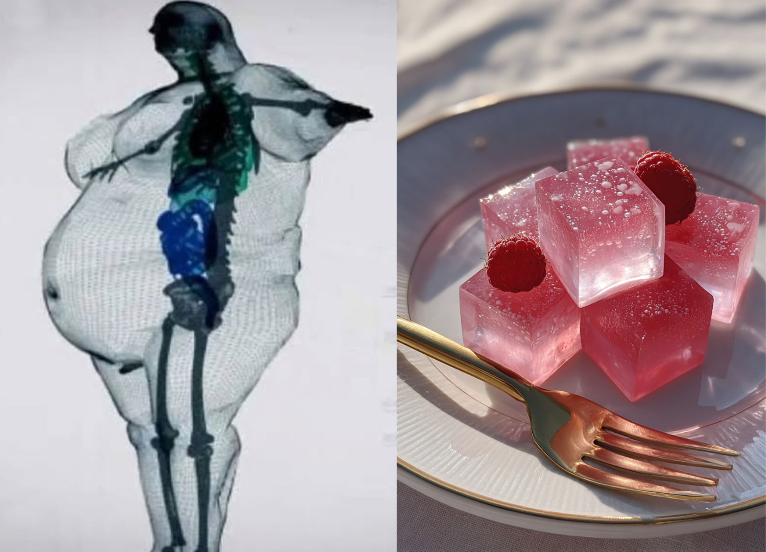 Illustrative scene about a honey ritual for memory